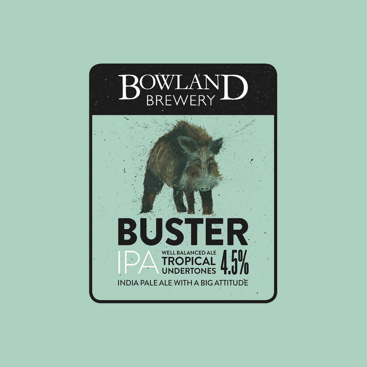 Buster IPA from Bowland Brewery