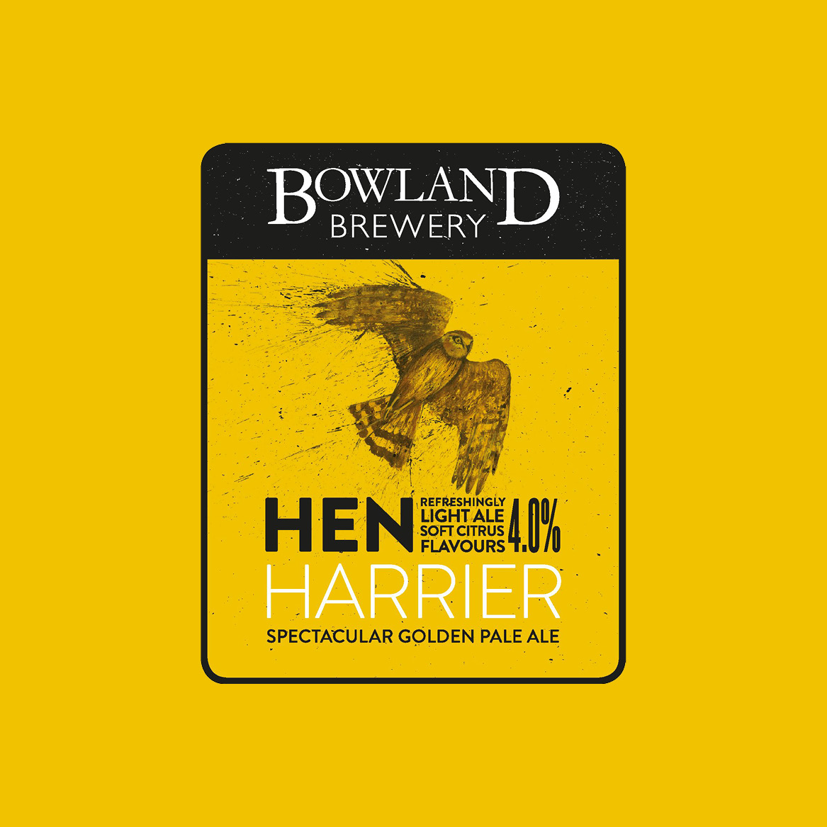 Hen Harrier ale from Bowland Brewery
