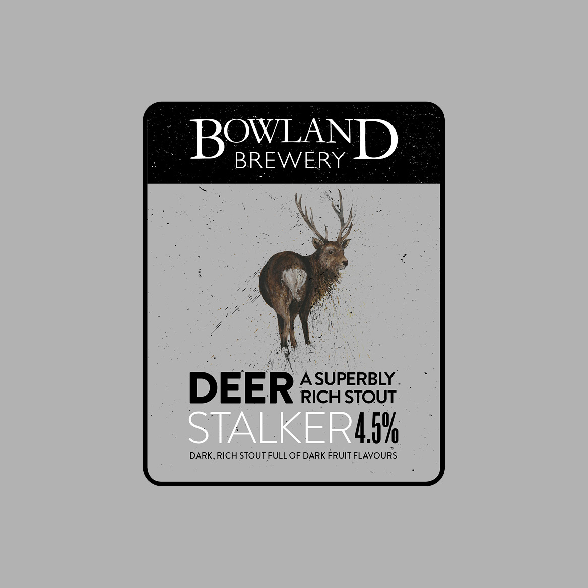 Deer Stalker Stout by Bowland Brewery