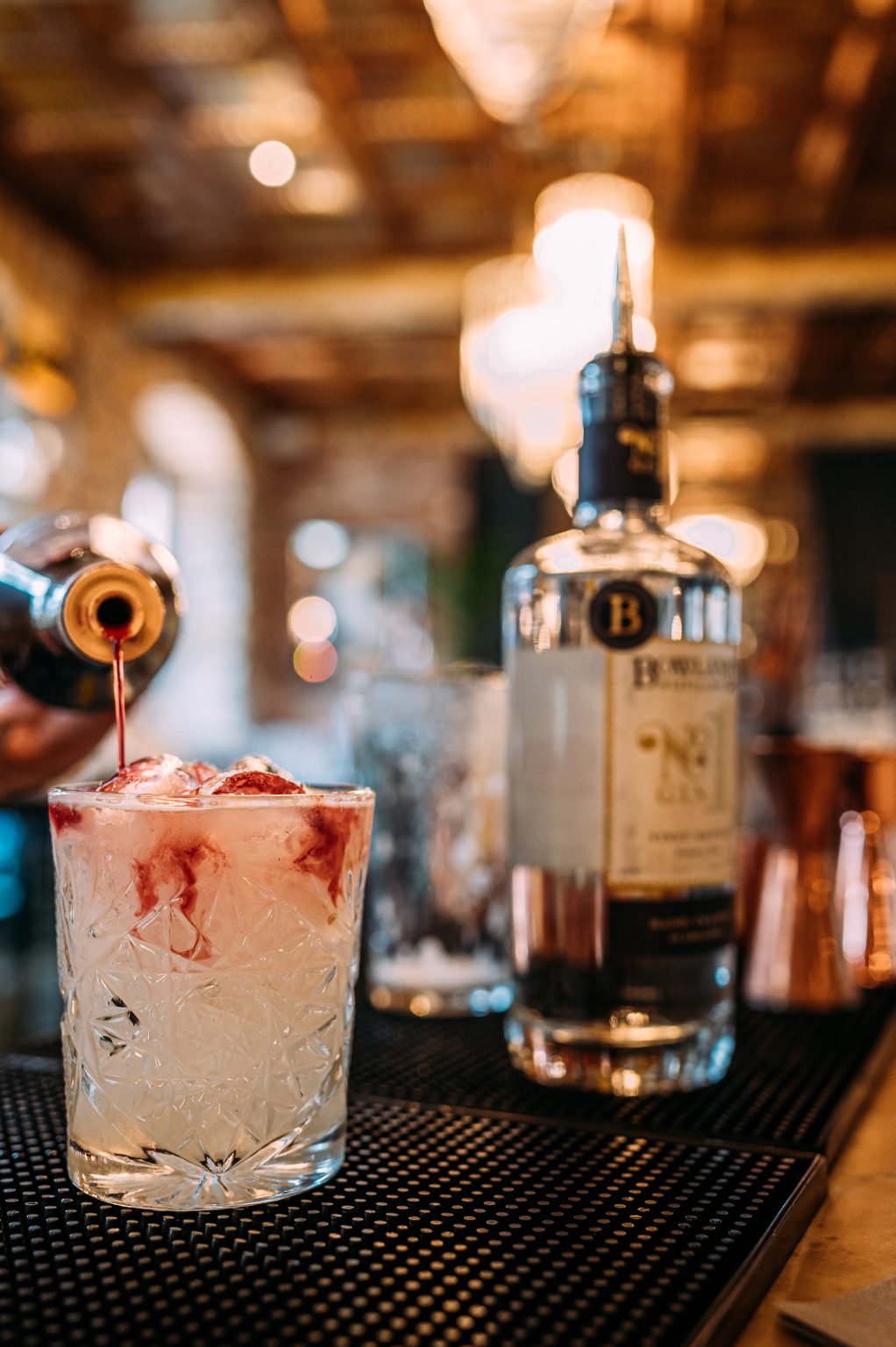 Bowland No.1 Gin Cocktail at Bar & Grill